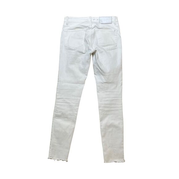 AllSaints White Cropped Skinny Jeans Size 27 | Mast Fit Designer Denim - Picture 13 of 13